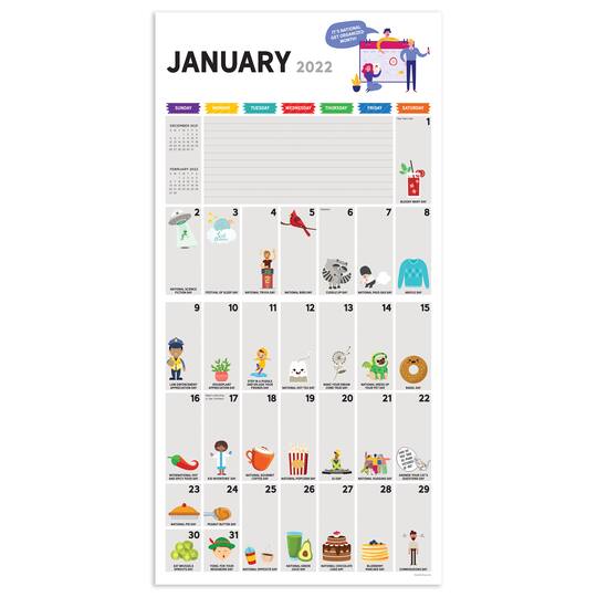 Tf Publishing 2022 Every Day S A Holiday Wall Calendar Michaels Tf Publishing 2022 Every Days A Holiday Calendar